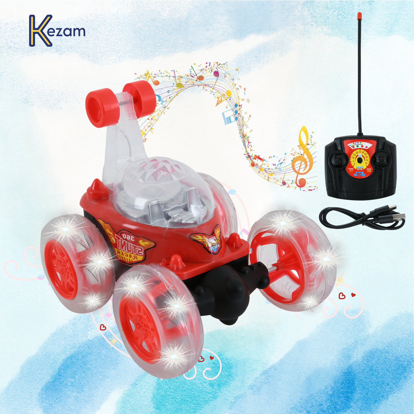 REMOTE CONTROL STUNT CAR