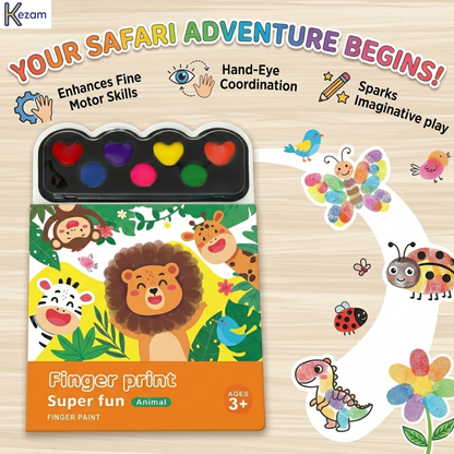 FINGER PRINT SUPER FUN BOOK