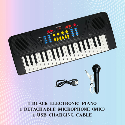 KIDS PIANO WITH MIC