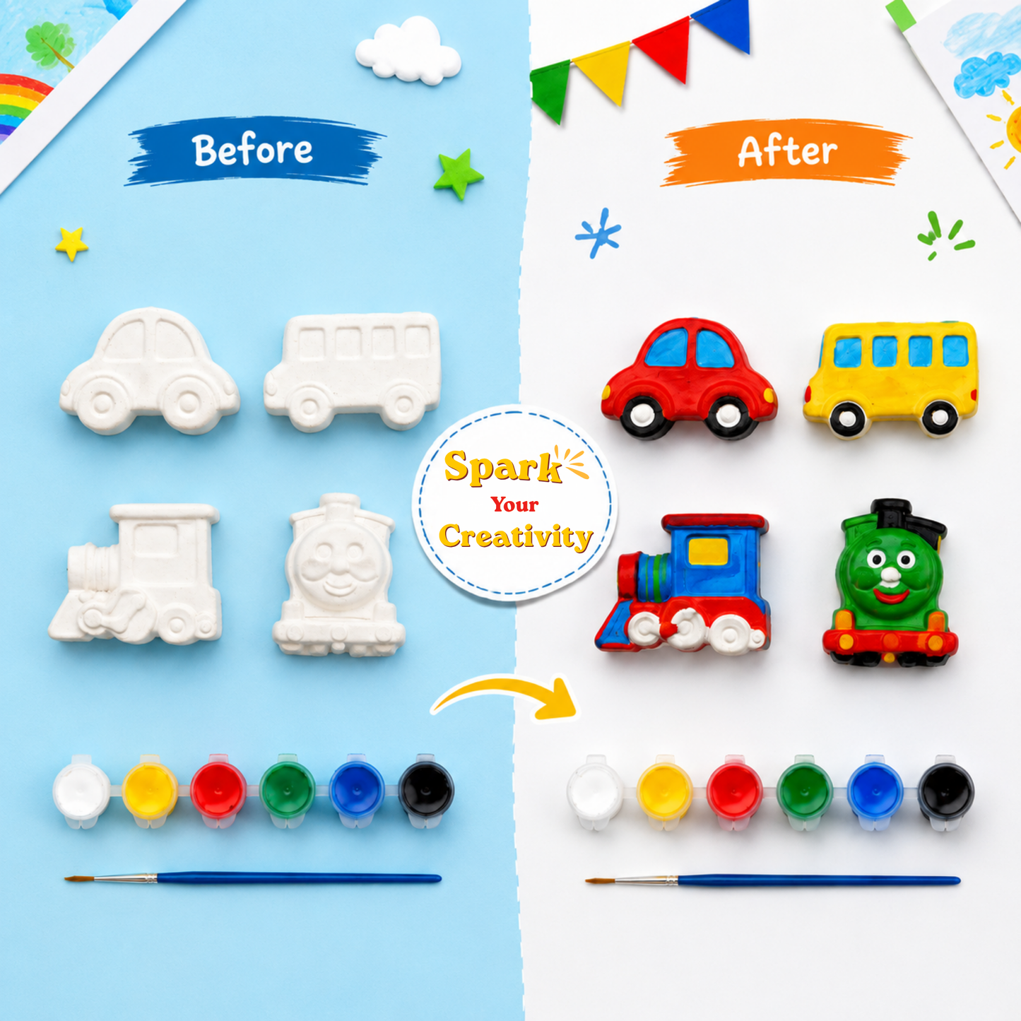 AUTOMOBILE FRIENDS CRAFT KIT