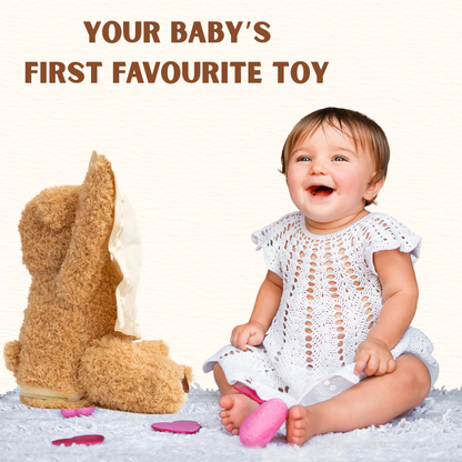 PEEK-A-BOO TALKING TEDDY