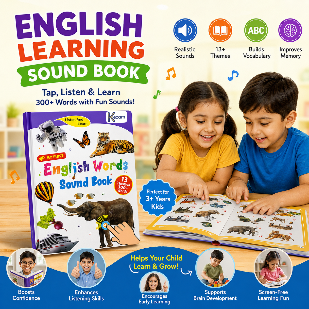 ENGLISH LEARNING SOUND BOOK