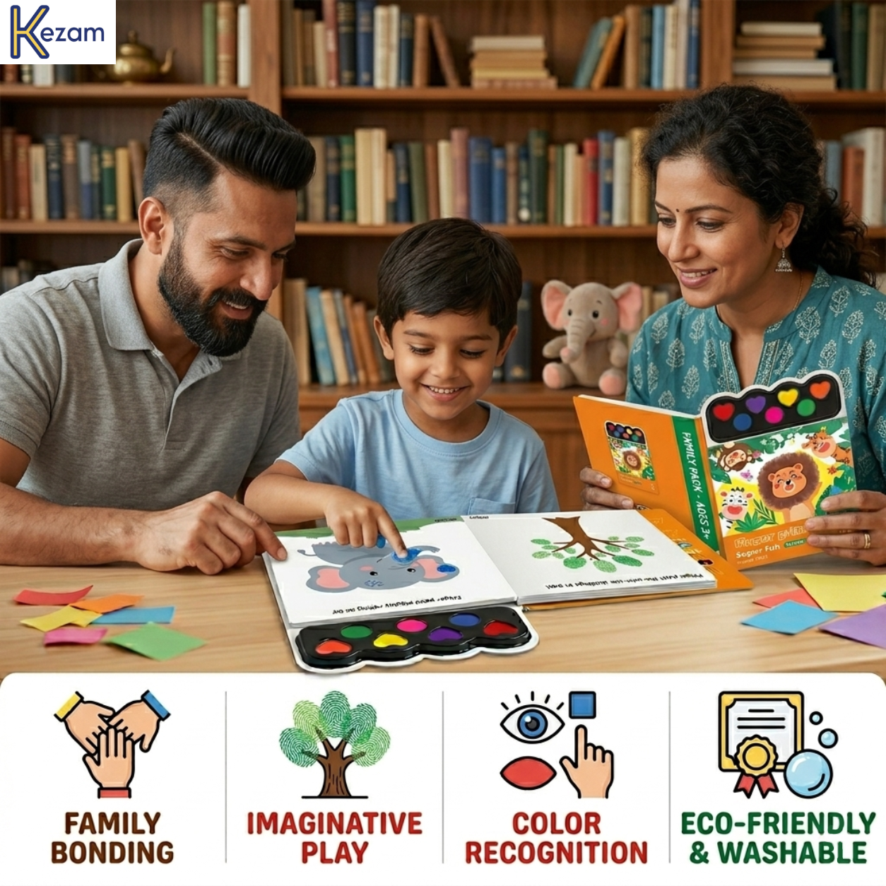 FINGER PRINT SUPER FUN BOOK