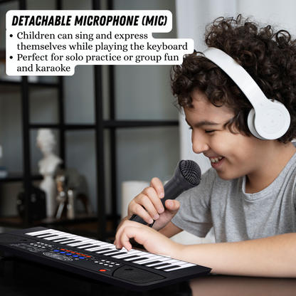 KIDS PIANO WITH MIC