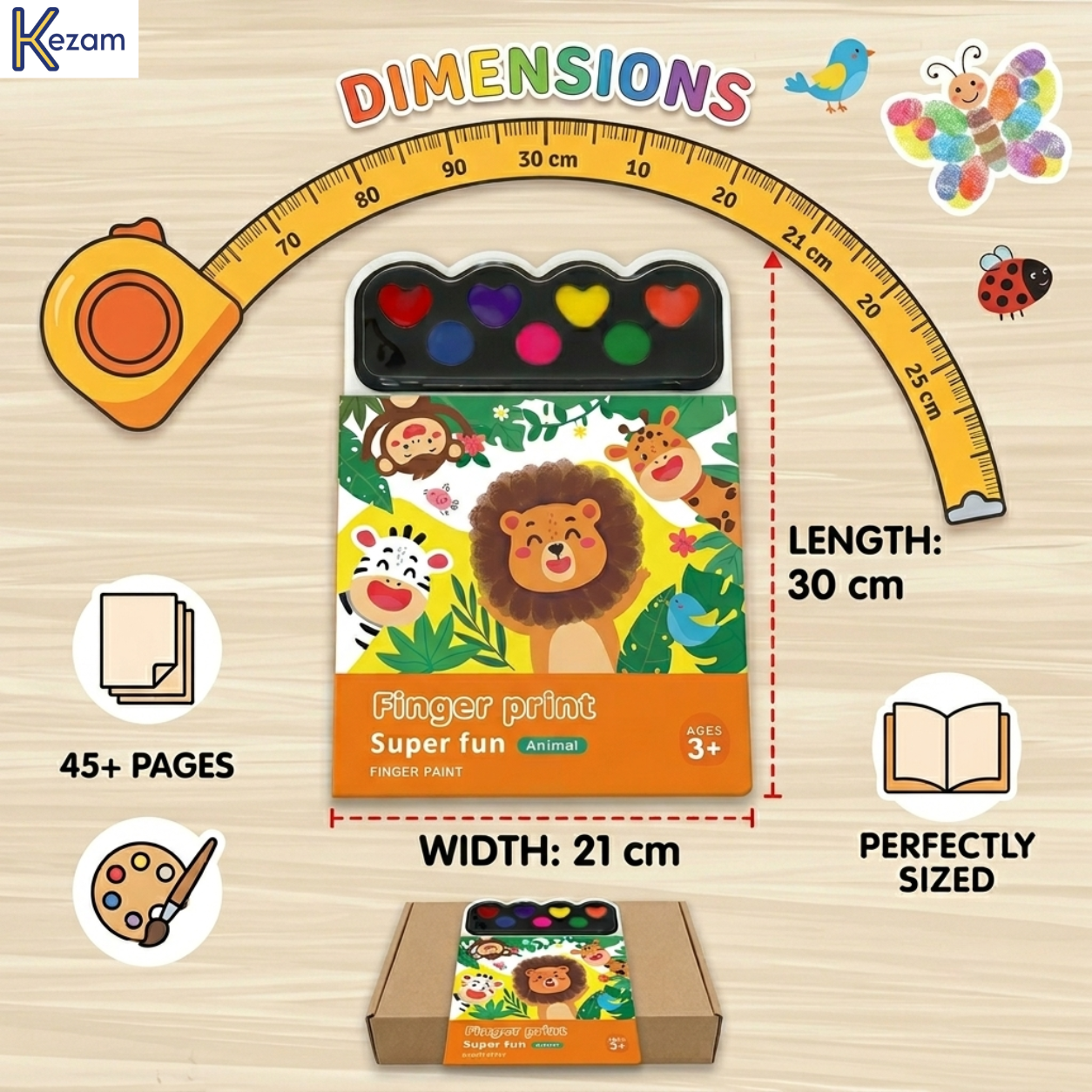 FINGER PRINT SUPER FUN BOOK