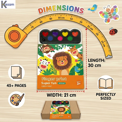 FINGER PRINT SUPER FUN BOOK