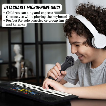 KIDS PIANO WITH MIC