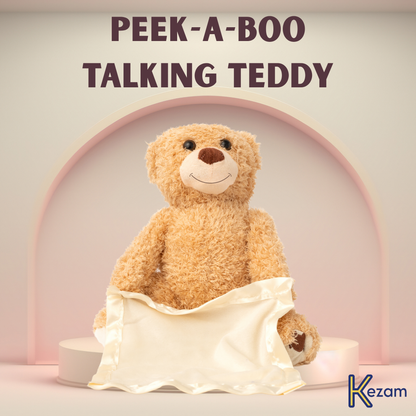 PEEK-A-BOO TALKING TEDDY