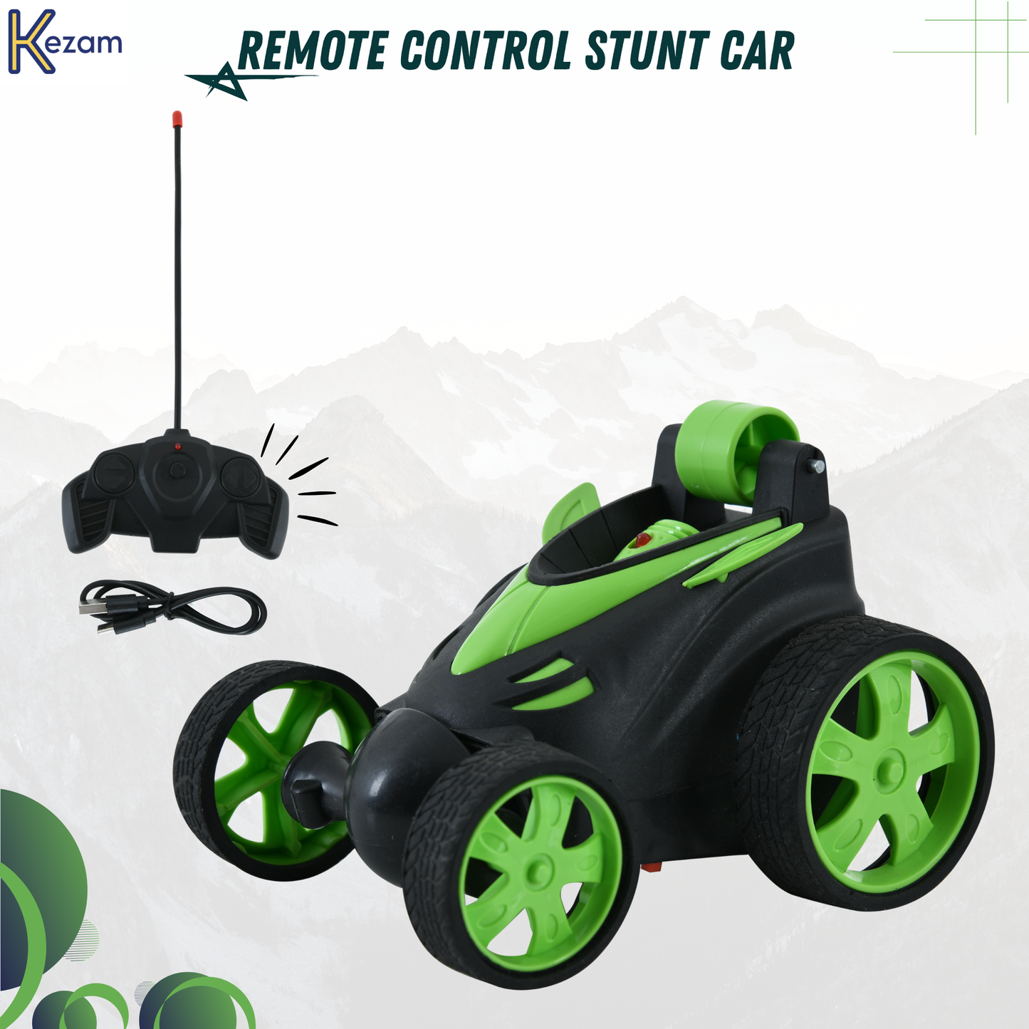 REMOTE CONTROL STUNT CAR SMALL