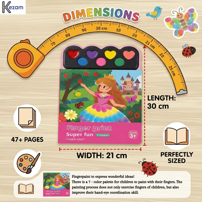 FINGER PRINT SUPER FUN BOOK