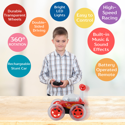 REMOTE CONTROL STUNT CAR
