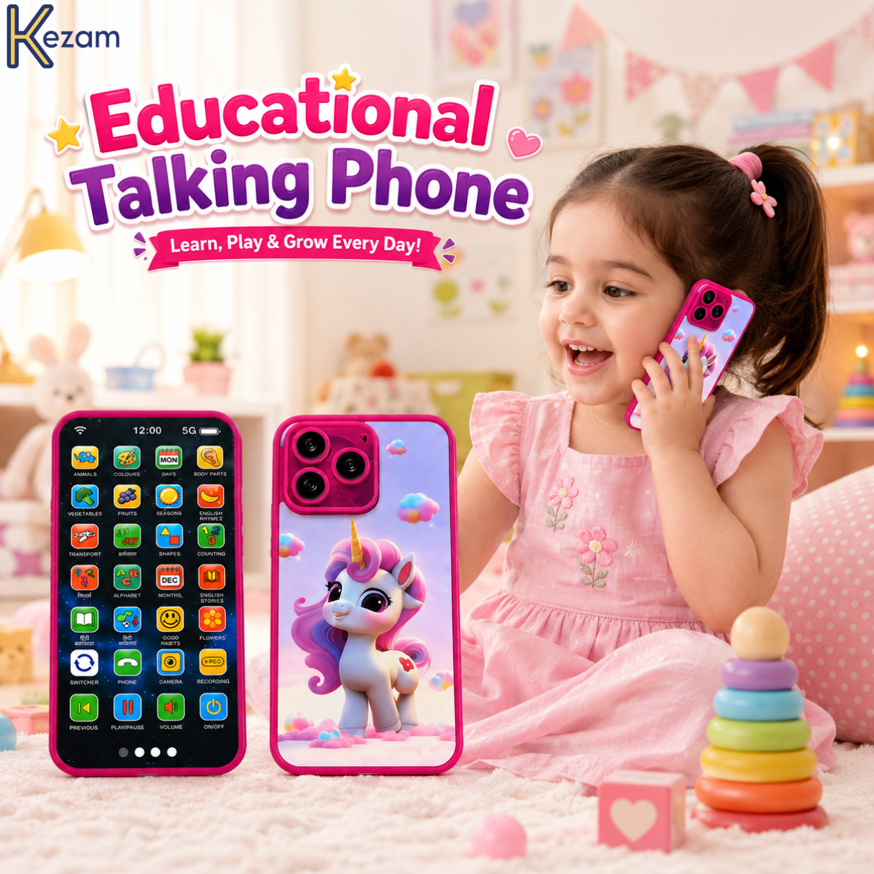 TALKING PHONE MULTI-LANGUAGE