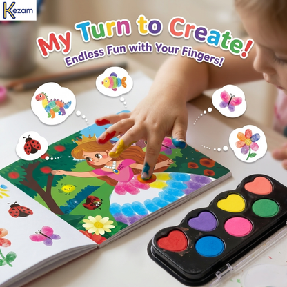 FINGER PRINT SUPER FUN BOOK