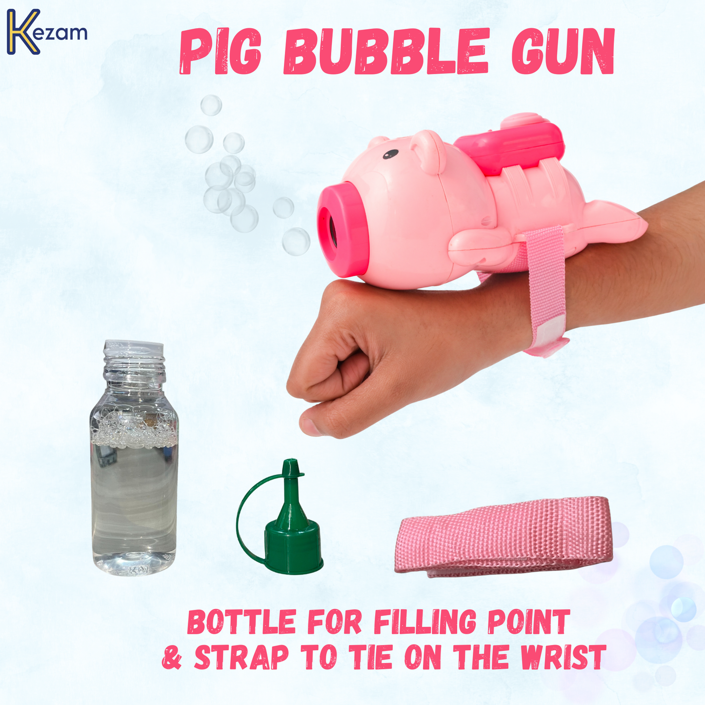 PIG BUBBLE GUN