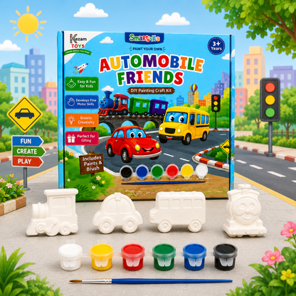 AUTOMOBILE FRIENDS CRAFT KIT